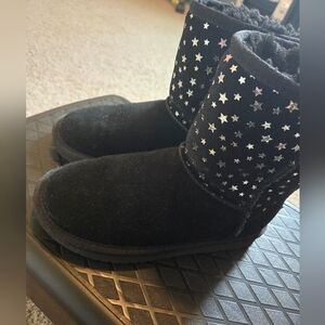 Koolaburra Black Starry Kids Boots